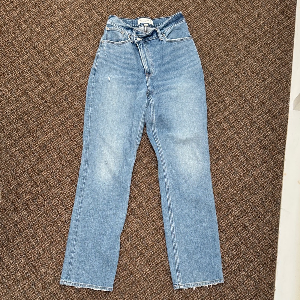 Abercrombie & Fitch Curve Love 90s Straight